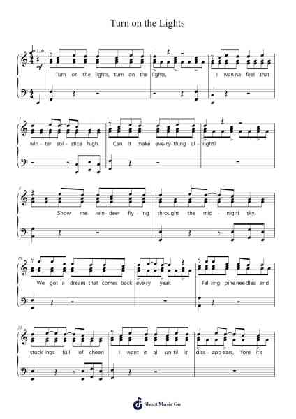 Turn on the Lights Sheet Music by Jamie Cullum-Arr.Gasgreve Ausnal
