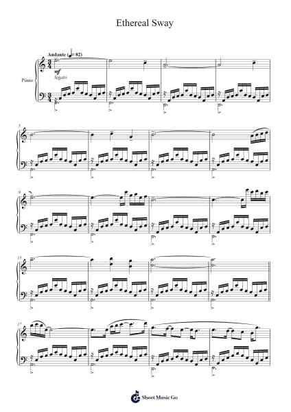 Ethereal Sway Sheet Music by David Badillo-Arr.Moisham Whcky
