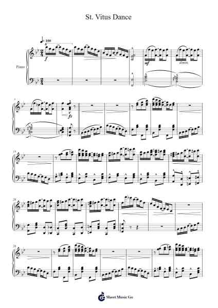 St. Vitus Dance Sheet Music by Herbert Ingraham-Arr.Simpdre
