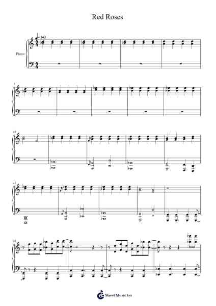 Red Roses Sheet Music by Michael Lawrence Buco-Arr.Duttnin Moulnorth