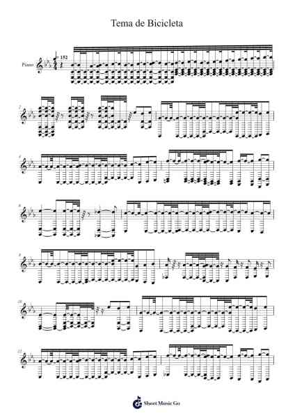Pokémon X & Y - Tema de Bicicleta Sheet Music by undefined-Arr.Luroe Boycefay