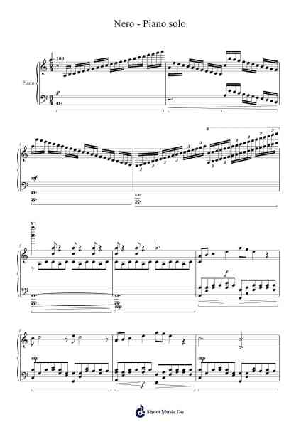 Nero Sheet Music by Two Steps From Hell-Arr.Hicksriet
