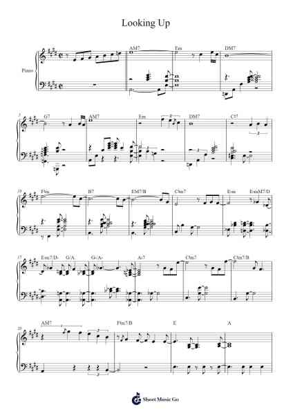 Looking Up Sheet Music by undefined-Arr.Theopys