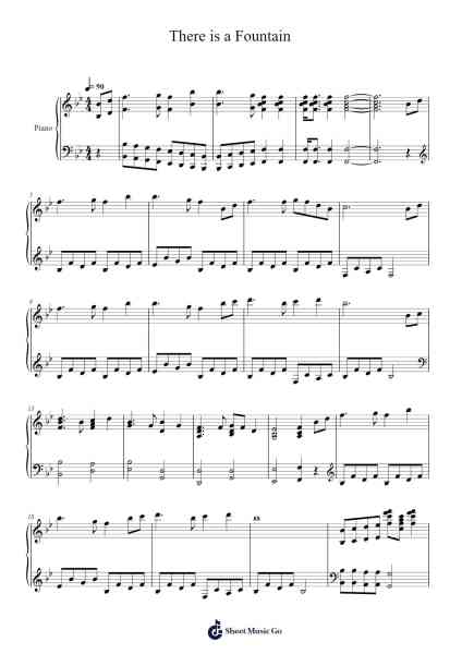 There is a Fountain Sheet Music by Kristle Hall-Arr.Gardi Clairero