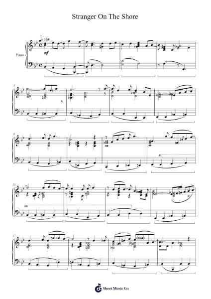 Stranger On The Shore Sheet Music by Acker Bilk-Arr.Timcius Steale