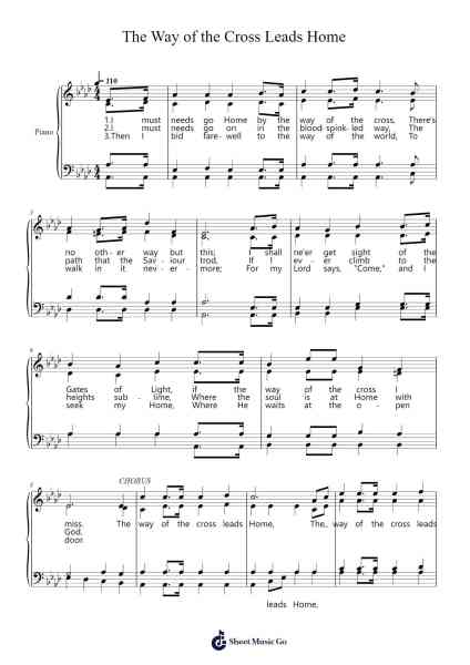 The Way of the Cross Leads Home Sheet Music by undefined-Arr.Yulegus