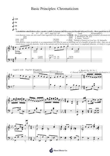 Basic Principles: Chromaticism Sheet Music by Marc Sabatella-Arr.Roxanses Newmorse