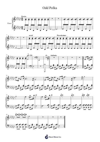 Odd Polka Sheet Music by undefined-Arr.Colbard Ramsdick