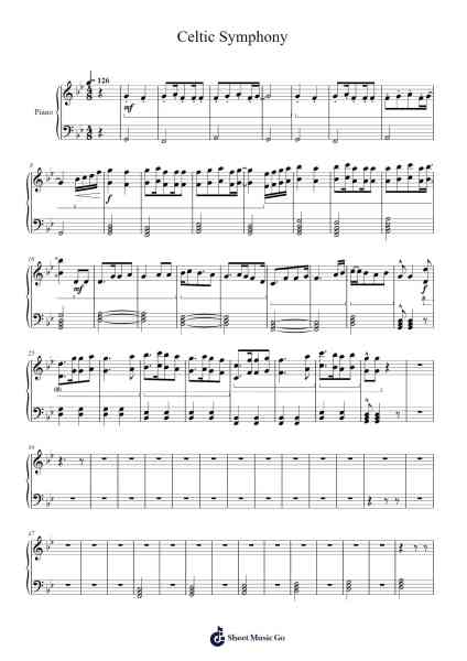 Celtic Symphony Sheet Music by undefined-Arr.Earlharine