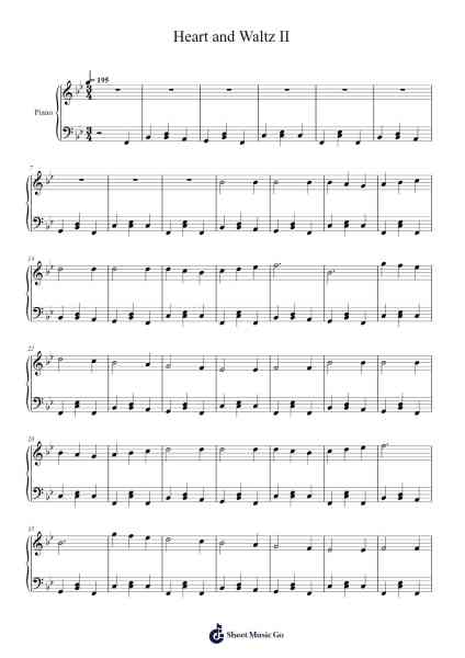 Heart and Waltz II Sheet Music by heart_and_waltz-Arr.Cofpert Dilgrant