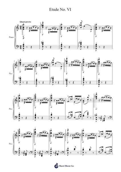 Etude No. 6 "Paganini"