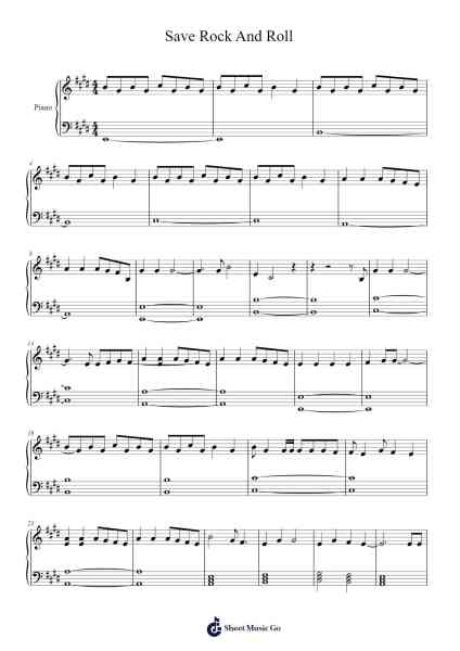Save Rock And Roll Sheet Music by Paramore-Arr.Hornker