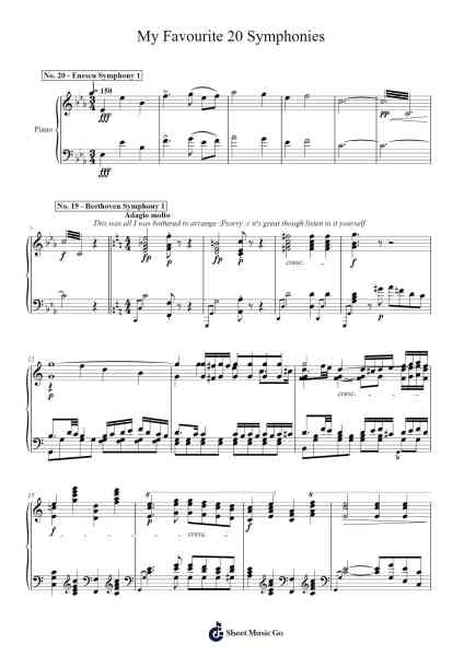 Symphony No. 20 Sheet Music by Various Composers-Arr.Leeles Stoweser