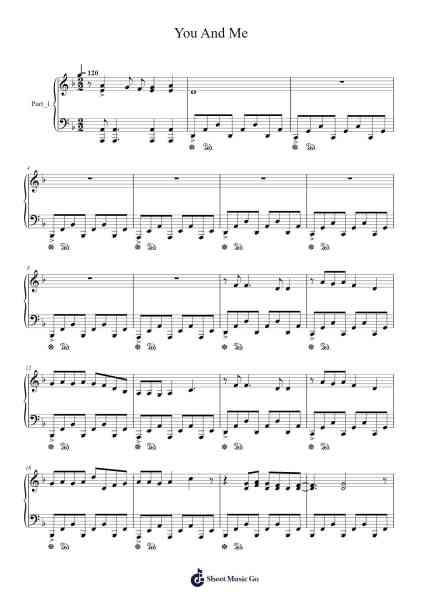You And Me - A Team Fortress 2 Song Sheet Music by RyantheKing-Arr.Joshjean