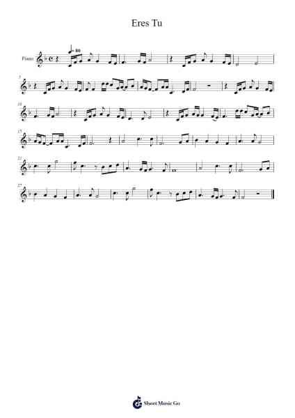 Eres Tu Sheet Music by Stephen D J Park-Arr.Jeffhy Lionelmatt
