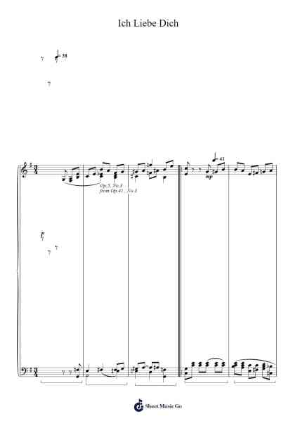 Ich Liebe Dich Sheet Music by undefined-Arr.Aumeo Glennrine
