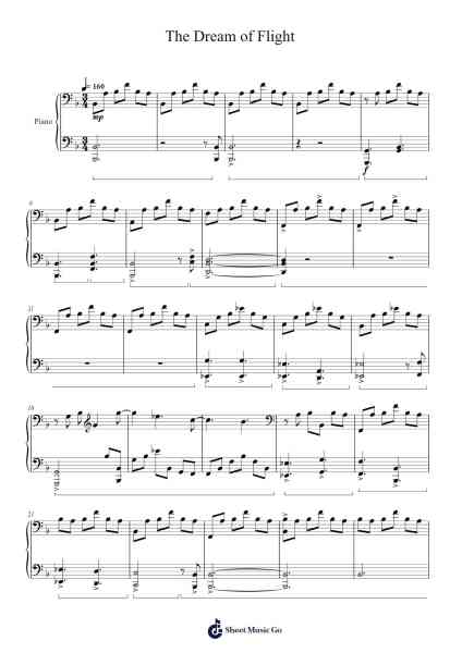 The Dream of Flight Sheet Music by Christopher Tin-Arr.Wano'neil Orn
