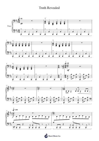 Spec Ops: The Line - Truth Revealed Sheet Music by Elia Cmiral-Arr.Beautle