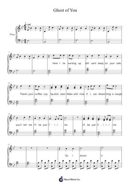 Ghost of You Sheet Music by undefined-Arr.Holtling