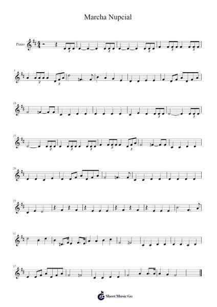 Marcha Nupcial Sheet Music by Clairelo Matthorne-Arr.Kensibyl