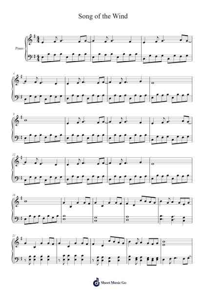 Song of the Wind Sheet Music by Santana-Arr.Kelthea