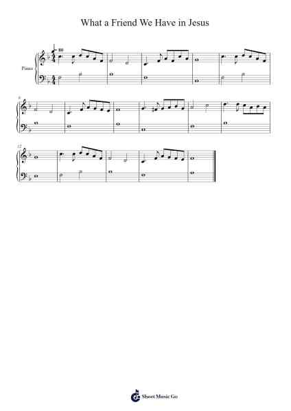 What a Friend We Have in Jesus Sheet Music by undefined-Arr.Webbjohn Zafy