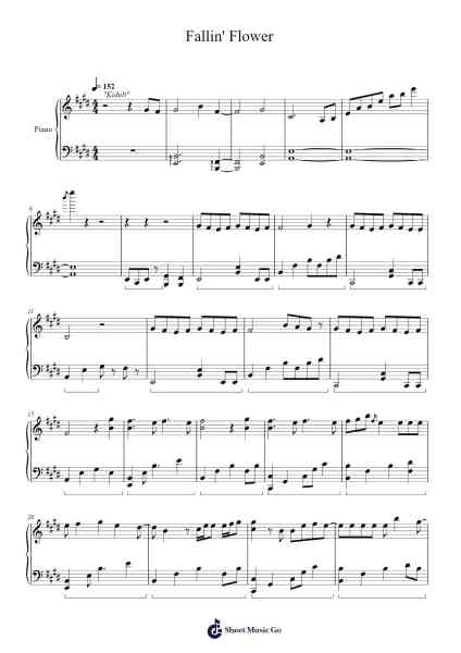 Kidult + Fallin' Flower + Fearless (201212 FMA) Sheet Music by SEVENTEEN-Arr.Nelrist Hornrias