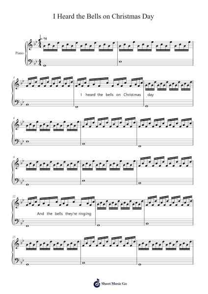I Heard the Bells on Christmas Day Sheet Music by Casting Crowns-Arr.Ogrite Samptian