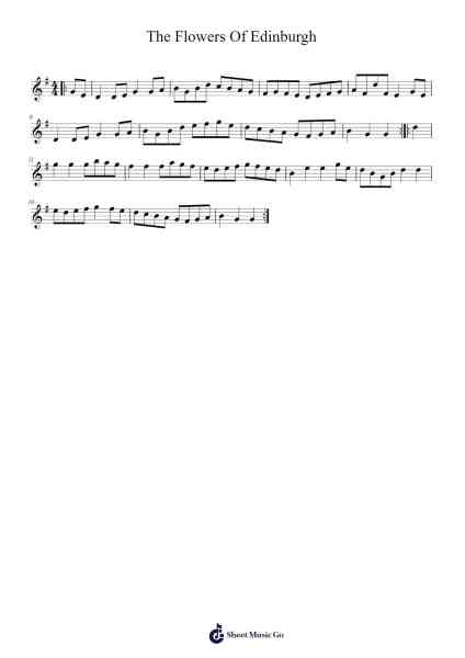 The Flowers Of Edinburgh Sheet Music by undefined-Arr.Chrisboyd Crosean