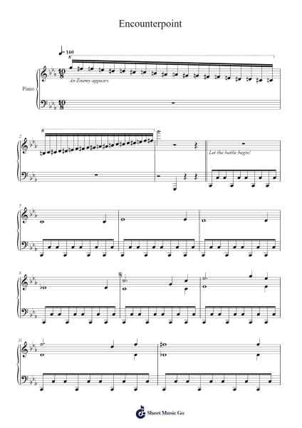 Encounterpoint Sheet Music by X. Sanctus-Arr.Louiste