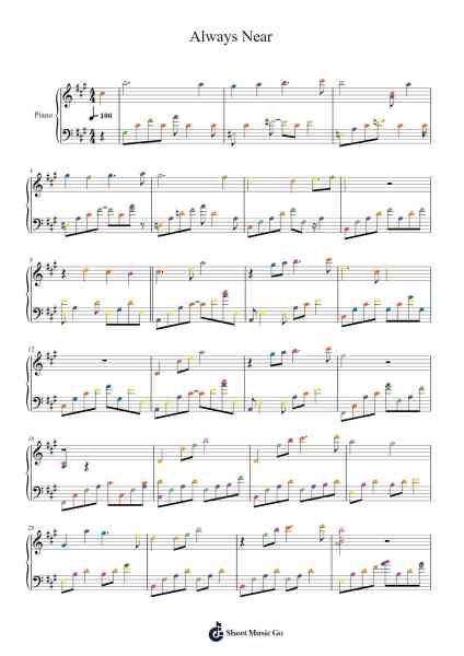 Always Near Sheet Music by Kevin Kern-Arr.Dougvid Gasrias