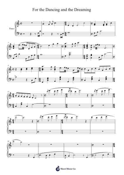For the Dancing and the Dreaming Sheet Music by undefined-Arr.Greenblack Xawilde