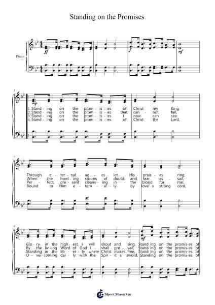 Standing on the Promises Sheet Music by R. Kelso Carter-Arr.Jackbing Priceliot