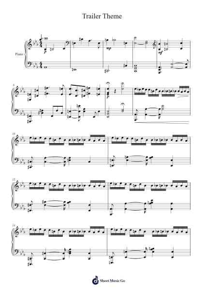 Trailer Theme from League of Legends Sheet Music by Riot Games-Arr.Kepnia Lilbohm
