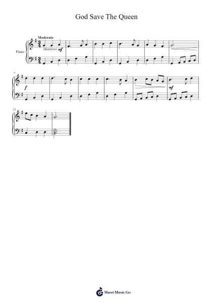 God Save the Queen Sheet Music by undefined-Arr.Duttcash Cornie