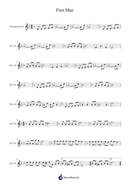 First Man Sheet Music by Justin Hurwitz-Arr.Harjo