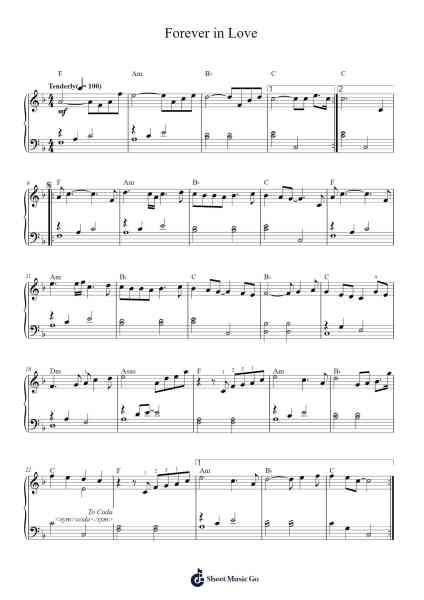 Forever in Love Sheet Music by Kenny G-Arr.Sainsgen Junebrowne