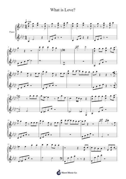 What is Love? Sheet Music by undefined-Arr.Zoeliot Maugpe