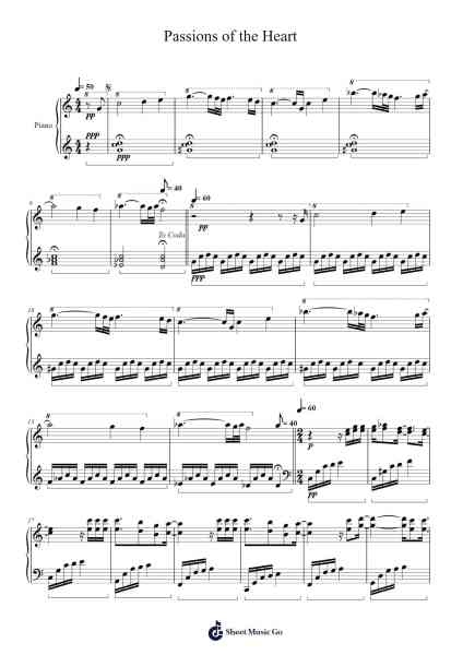 Passions of the Heart Sheet Music oleh Micah N. Miller-Arr.Macre Accer