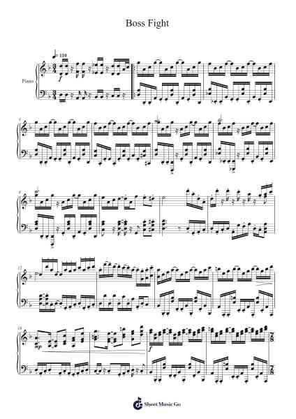 Pokémon Mystery Dungeon Red/Blue Rescue Team - Boss Fight Sheet Music by Arata Iiyoshi/Atsuhiro Ishizuna-Arr.Fevans
