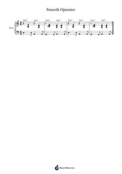 Smooth Operator Sheet Music by Sade-Arr.Kelins Woothe