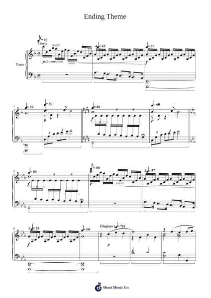 To Zanarkand - Final Fantasy X Sheet Music by Nobuo Uematsu-Arr.Crodre Kipqe
