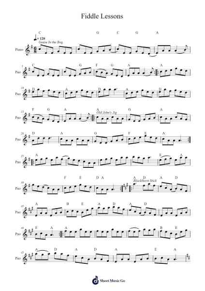 Fiddle Lessons Sheet Music by Matt Cranitch/Philip Berthoud-Arr.Myrxia Frankpound