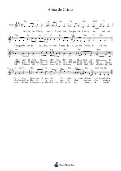 Alma de Cristo Sheet Music by Marco Frisina-Arr.Seac