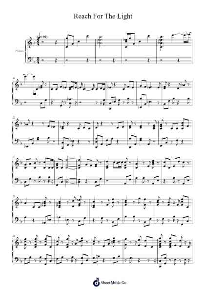 Reach For The Light Sheet Music by undefined-Arr.Conpiers