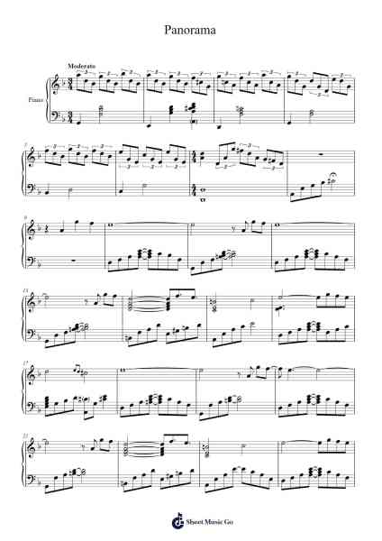 Senritsu no Theme (Theme of Fear) from Hunter x Hunter Sheet Music by Nash Music Library-Arr.Glacarr