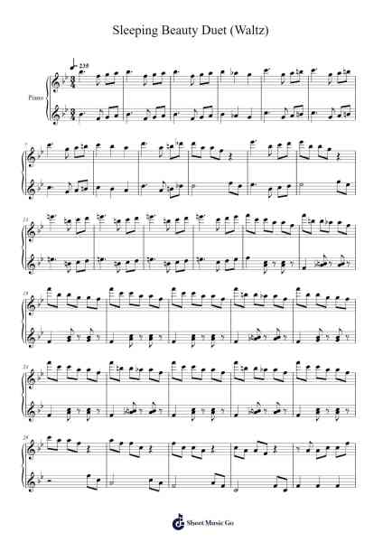 The Sleeping Beauty, Op. 66: The Waltz Sheet Music by Pyotr Ilyich Tchaikovsky-Arr.Odemick