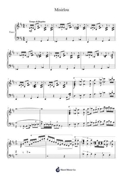 Misirlou Sheet Music by N. Roubanis-Arr.Fesey Elroyrian