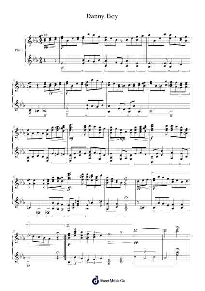 Danny Boy Sheet Music by undefined-Arr.Egger Daveky