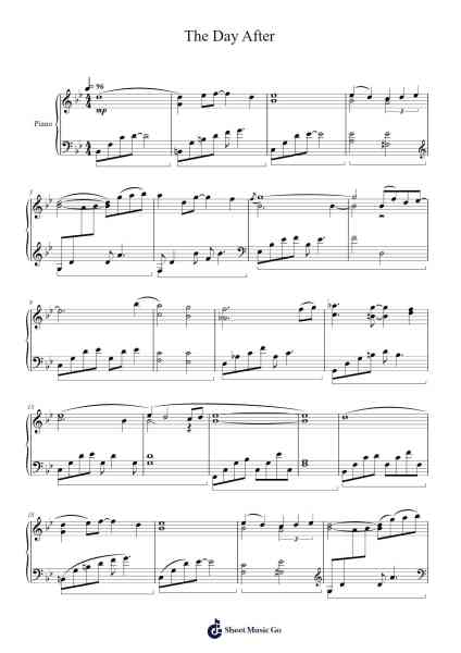 The Day After Sheet Music by undefined-Arr.Mollries